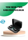 Mey İthalat® Yüksek Ses Kaliteli A10s TWS Bluetooth 5.0 Kablosuz Kulaklık