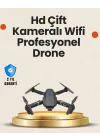 Mey İthalat® Yükseklik Sabitlemeli Katlanabilir Drone 1080P 4K Kamera Seçenekli