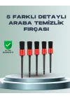Mey İthalat® Yumuşak Kıllı Araç Bakım Fırça Takımı