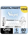 Bio Natural Premium Plus Airbag Comfort Avantaj Paketi Bebek Bezi 5 Numara Junior 80 Adet