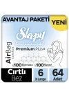 Bio Natural Premium Plus Airbag Comfort Avantaj Paketi Bebek Bezi 6 Numara Xlarge 64 Adet