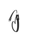Bix T5CC-BK Siyah 1 Metre 240W Type-C to Type-C Örgülü Hızlı Şarj ve Data Kablosu, 480Mbps 240W Type C Turbo Şarj Kablosu, (Tüm Type C Telefon ve Tabletlerle Uyumludur) (Max 48V 5A)
