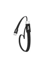 Bix T5CC-BK Siyah 1 Metre 240W Type-C to Type-C Örgülü Hızlı Şarj ve Data Kablosu, 480Mbps 240W Type C Turbo Şarj Kablosu, (Tüm Type C Telefon ve Tabletlerle Uyumludur) (Max 48V 5A)