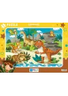 Blue Focus Dinosaurs (Dinozorlar) - Puzzle 72 Parça