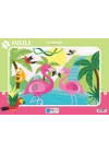 Blue Focus Flamingo (Flamingo) - Puzzle 30 Parça