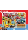 Blue Focus Transports (Taşıtlar) - Puzzle 30 Parça