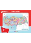 Blue Focus Türkiye Haritası - Frame Puzzle Boy 72 Parça