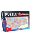 Blue Focus Türkiye Haritası Kutulu - Puzzle 123 Parça