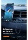 Bluetooth Car Receiver Aux, Gri