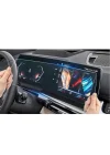 Bmw iX2 İle Uyumlu Ekran Koruyucu Multimedya U10 Kavisli Tek Parça