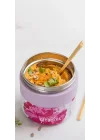 BORA YEMEK TERMOSU 400ML,PINK BLOSSOM