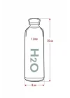 Borosilikat Cam Matara 1 Litre Siyah H2o81001