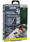 Bosch 2607019511 sabitleme için komple set, 173 adet, 4 uç