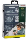Bosch 2607019511 sabitleme için komple set, 173 adet, 4 uç