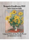 Bouquet of Sunflowers (1881) Cross Stitch Pattern: Original Artwork by Claude Monet