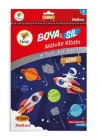 Boya Sil Aktivite Boyama Kitabı Uzay A4 Ebat