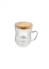 Brew - Süzgeçli Cam Çay Bardağı 400ml