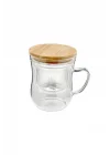 Brew - Süzgeçli Cam Çay Bardağı 400ml