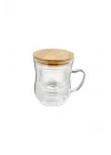 Brew - Süzgeçli Cam Çay Bardağı 400ml