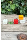 Bubble Küp Mini Tekli Mum Kalıbı (Silikon) 1 Adet