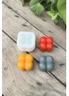 Bubble Küp Mini Tekli Mum Kalıbı (Silikon) 1 Adet