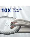 Buff Bl74 Örgülü 60W 1.2M Data Ve Şarj Kablosu, Bükülmeye Dayanıklı, Hızlı Şarj, Type-C To Type-C