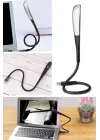 Buffer USB Girişli 14 Ledli 3 Kademeli Dokunmatik Masa/Kitap Okuma Lambası Ledi Siyah