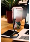 Buffer USB Girişli 14 Ledli 3 Kademeli Dokunmatik Masa/Kitap Okuma Lambası Ledi Siyah