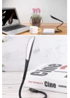 Buffer USB Girişli 14 Ledli 3 Kademeli Dokunmatik Masa/Kitap Okuma Lambası Ledi Siyah