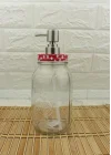 Büyük Boy Cam Sıvı Sabunluk 800ml