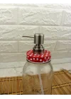 Büyük Boy Cam Sıvı Sabunluk 800ml