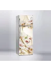 Buzdolabı Sticker Kaplama Dolap Kaplama Etiketi 3D Balıklar Gül