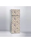 Buzdolabı Sticker Kaplama Dolap Kaplama Etiketi 3D Çiçekler