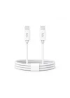 BX-UC02C 60W Type-C to Type-C Hızlı Şarj ve Data Kablosu 1.2 Metre Beyaz
