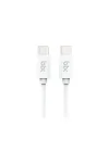 BX-UC02C 60W Type-C to Type-C Hızlı Şarj ve Data Kablosu 1.2 Metre Beyaz