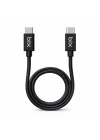 BX-UC02C 60W Type-C to Type-C Hızlı Şarj ve Data Kablosu 1.2 Metre Siyah