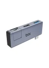 BX21HB Type-C to USB 3.2 USB 2.0 RJ45 Dönüştürücü Adaptör Hub