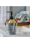 by Saturday Knight Ltd. Hasat Kovası Sabun/Losyon Dispenseri, Güvercin Grisi