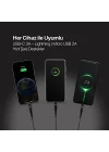 by Ttec Trio Şarj Kablosu USB-A - USB-C/Lightning ile Uyumlu/Micro USB 150cm - Siyah ((2 yıl Ttec garantilidir)