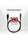 by ttec USB-A - iPhone Lightning 2A Şarj Kablosu 300cm-Siyah - 3DK37S