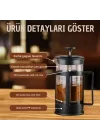 BYBARS French Bitki Çayı, Kahve Pressi Plastik 600 ml