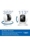 C202, 1080P Full HD, Hareket Tespit ve Takibi, 360°, 9m Gece Görüşü, Çift Yönlü Ses, Alarm, Bulut/Yerel Depolama, Bebek Ağlaması Tespiti, İç Mekan Ethernet/Wi-Fi Güvenlik Kamerası