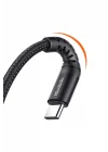 CA-2771 USB-A TO Type-C Q.C 4.0 Hızlı Data-Şarj Kablosu 1m - Siyah