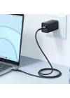 Ca-3131 65W Pd Type-C To Type-C Şarj Ve Data Kablosu 1.5M, Siyah
