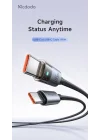 Ca-5580 Type-C TO Type-C 100W 1.2M Hızlı Şarj VE Data Kablosu 1,2M Siyah