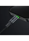 CA-6872 Type-c Type-c 60W PD Hızlı ŞarjE-Marker Çipli Easy Series Örgü Kablo Siyah 3m
