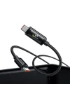 CA-8000 100W TypeC TypeC LED Ekranlı Şarj Data Kablo 1.2m
