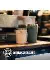 Cafe To-Go Travel Mug Termos Bardak, Siyah, 0.23 Litre