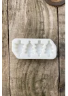 Çam Ağacı Mini Dörtlü Mum Kalıbı (Silikon)