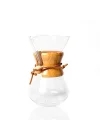 Cam Dripper Kahve Ekipmanı, 600 ml, 4 cup (Chemex Modeli)